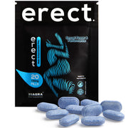 Erect ™ 20 Blue Pills | 100mg | Men's Sexual Power & Performance Enhancer | Unlock Your Passion with This Potent Natural Intimacy Support | Made in UK