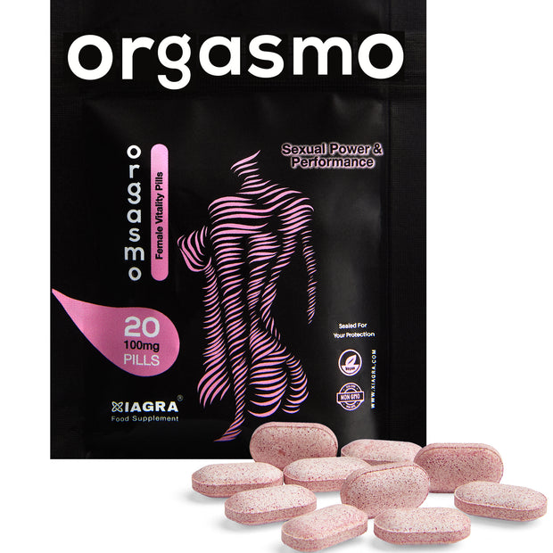 ORGASMO ™ 20 Pink Pills | 100mg | Women&